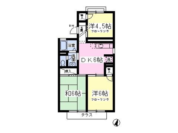 アネックス石井の物件間取画像